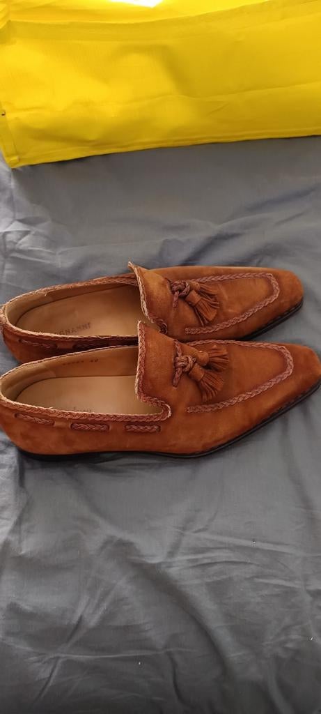 Magnanni suède loafers met kwastjes - Maat 40, Ophalen of Verzenden