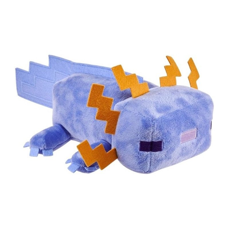Minecraft Knuffel Axolotl Blauw (20cm), Overige merken, Service.mattel.com, Overige karakters, Overige typen