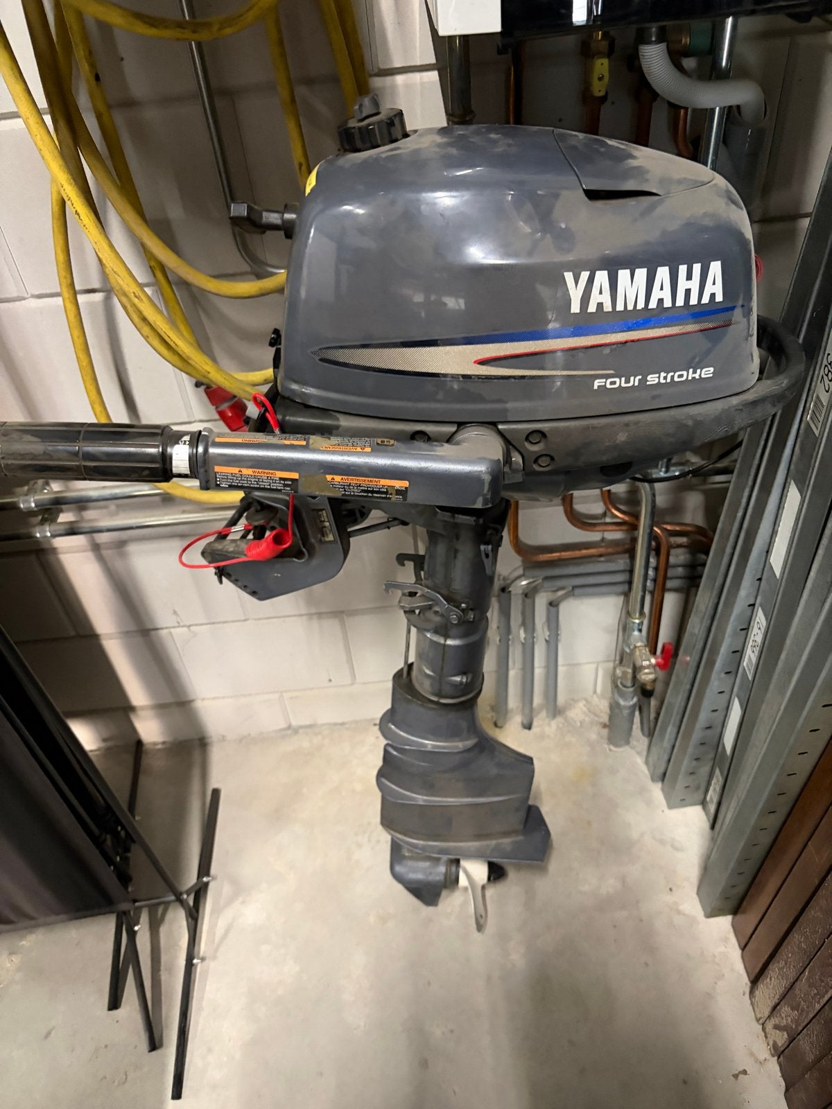 Yamaha F4A Buitenboordmotor - 4 PK Viertakt, Watersport en Boten, Bootonderdelen, Ophalen, Gebruikt