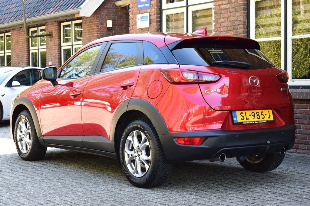 Mazda CX-3 2.0 SkyActiv-G 120 Dynamic Trekhaak | Stoelverwar, Auto's, Mazda, Voorwielaandrijving, 1998 cc, Stof, Gebruikt