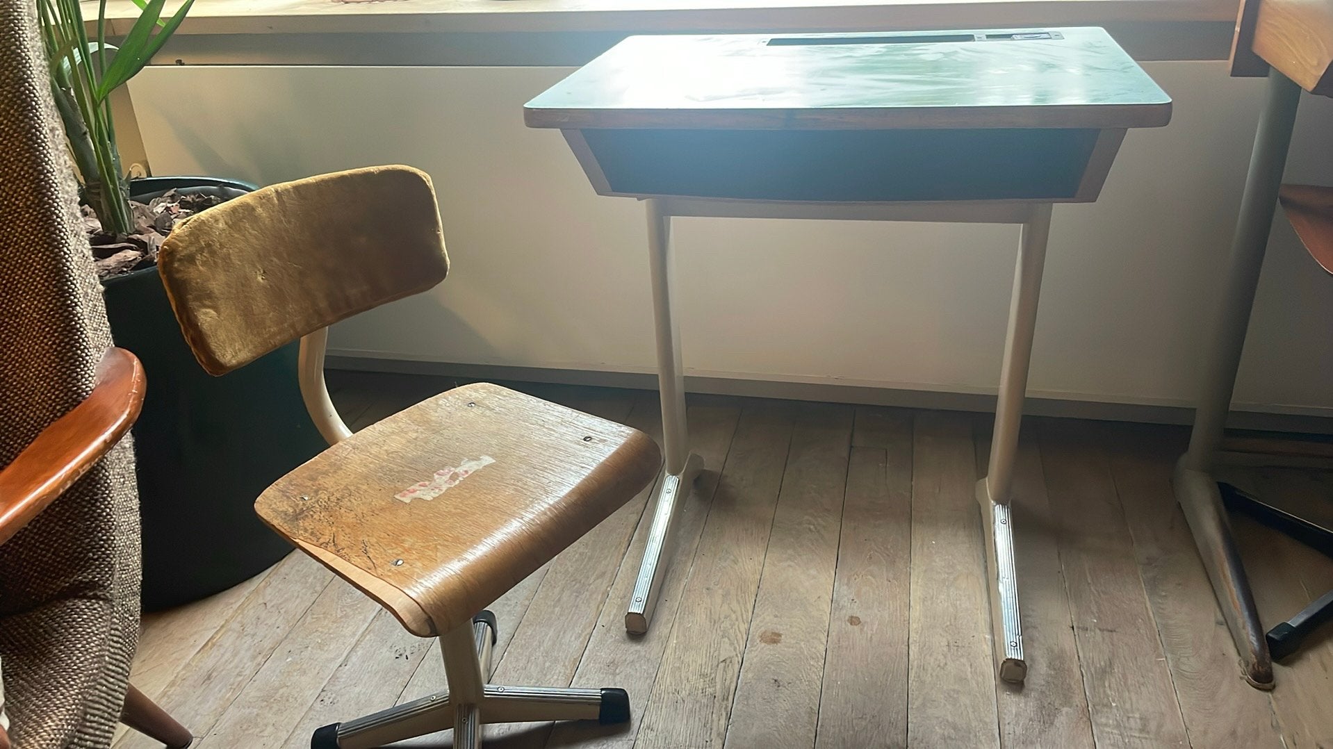 Bureau kind, Ophalen, Opbergruimte, Groen, Gebruikt