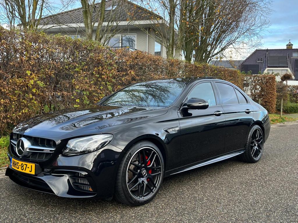 Mercedes-Benz E-klasse AMG 63 S 4MATIC+ Panoramadak | Burmes, Automaat, Gebruikt, Zwart, Leder