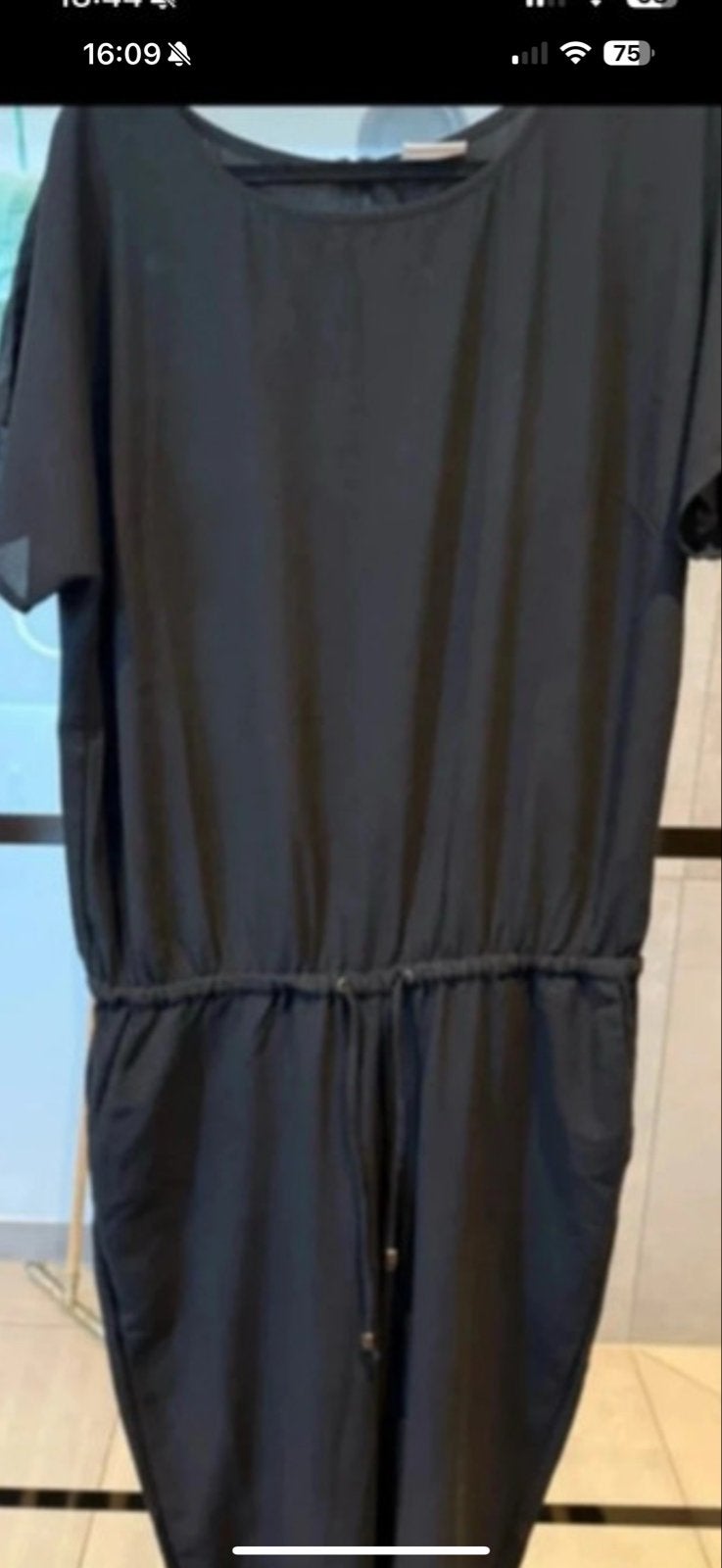Mooie Junarose jumpsuit maat 44, Ophalen of Verzenden, Gedragen, Maat 42/44 (L), Zwart