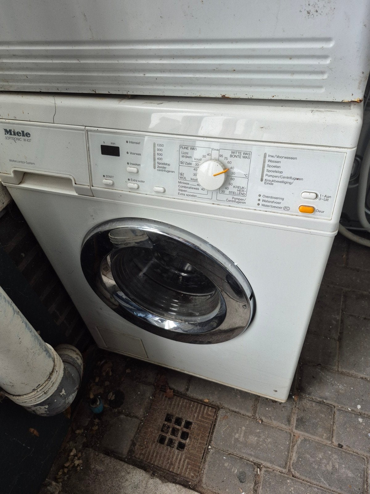 leuke miele wasmachine 1350 toeren 6 kg A++, Huis en Inrichting, Keuken | Keukenbenodigdheden, Ophalen, Gebruikt, Wit