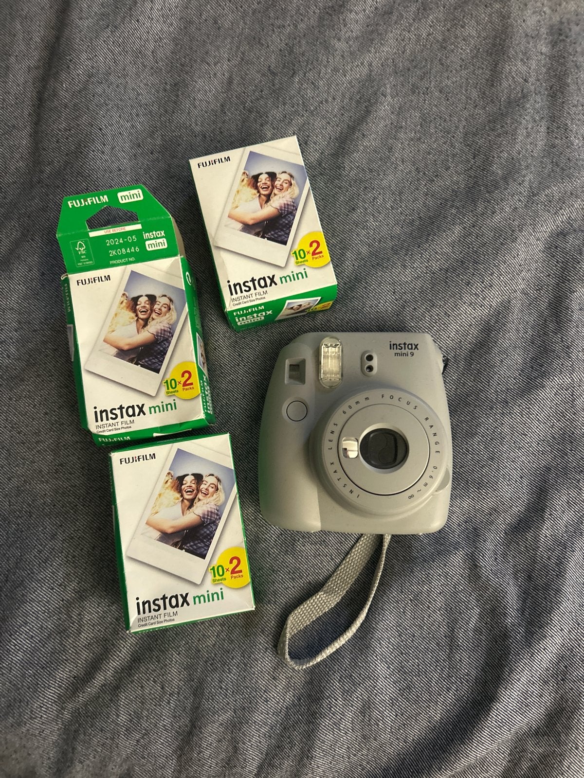 Fujifilm Instax Mini 9 met 29 foto's, Ophalen of Verzenden, Gebruikt, Compact, Fuji