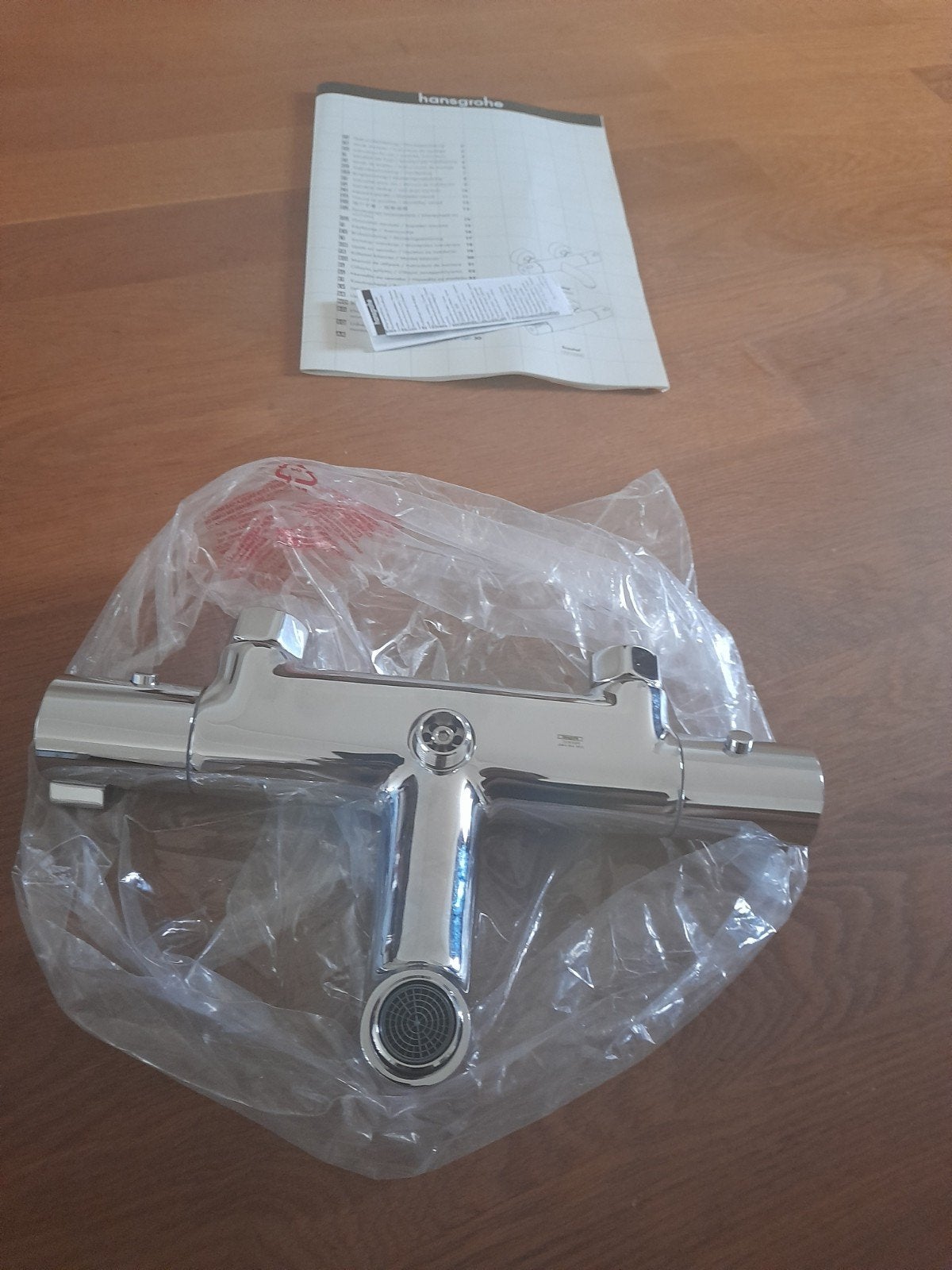 Hansgrohe Ecostat 1001 CL Badkraan Nieuw, Ophalen of Verzenden, Nieuw, Chroom, Kraan