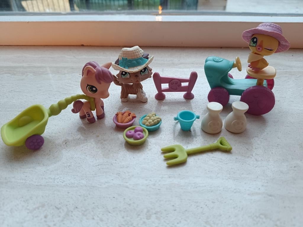 Littlest Petshop Barnyard Pets set. Vintage., Ophalen of Verzenden, Zo goed als nieuw