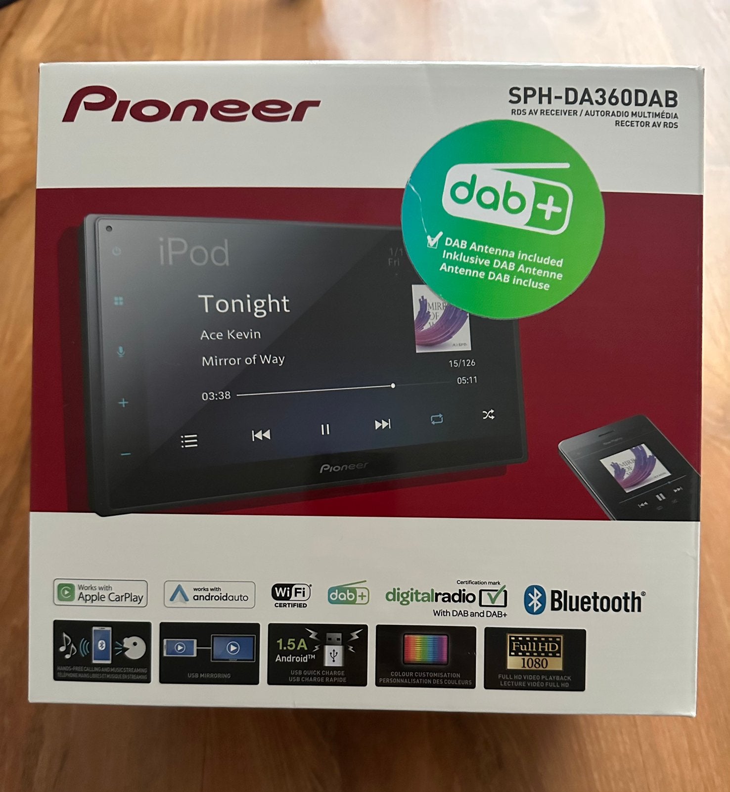 Pioneer Autoradio Multimedia Systeem, Ophalen, Zo goed als nieuw
