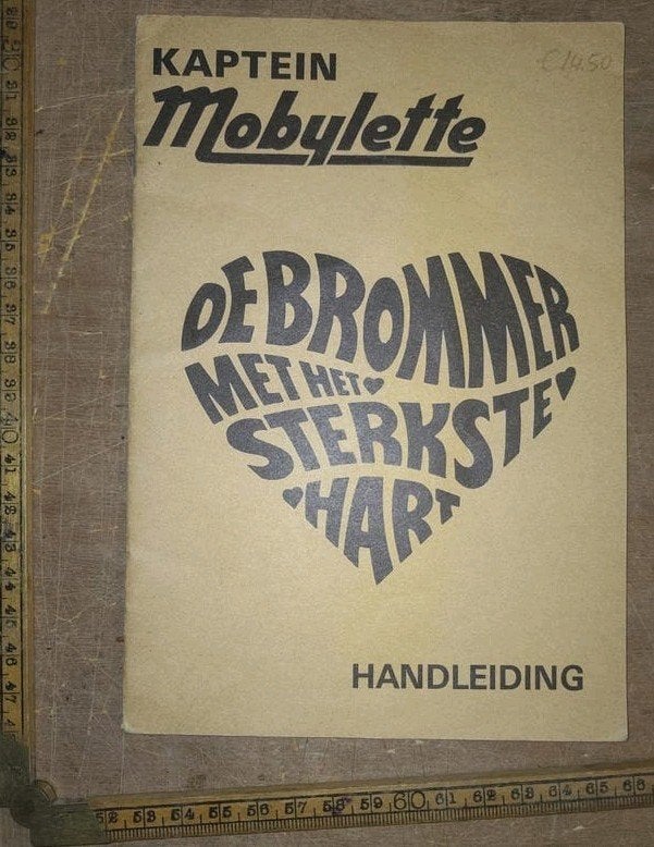 Handleiding Kaptein Mobylette 1973, Ophalen of Verzenden, Gebruikt