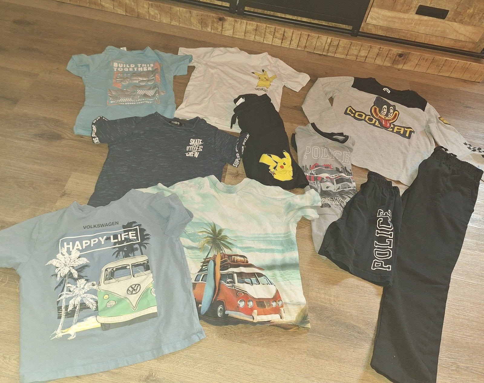 Pakket jongens zomerkleding 122-228, Ophalen, Zo goed als nieuw, Maat 128