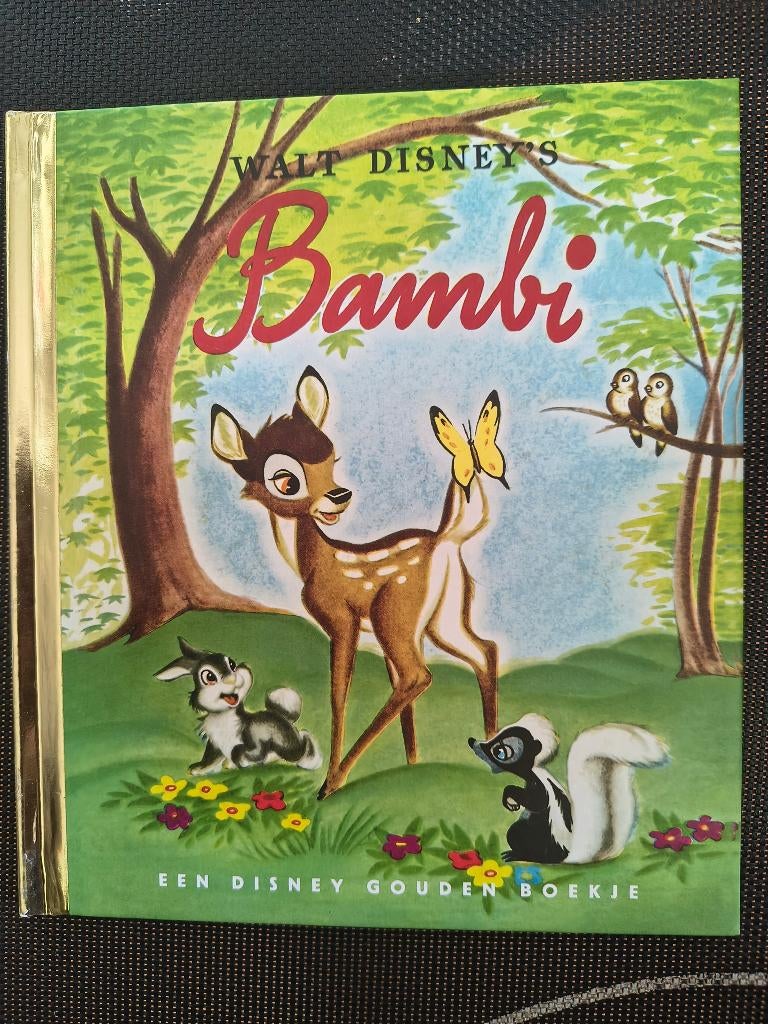 Gouden boekjes bambie, Verzamelen, Disney, Ophalen of Verzenden, Overige figuren, Nieuw, Overige typen