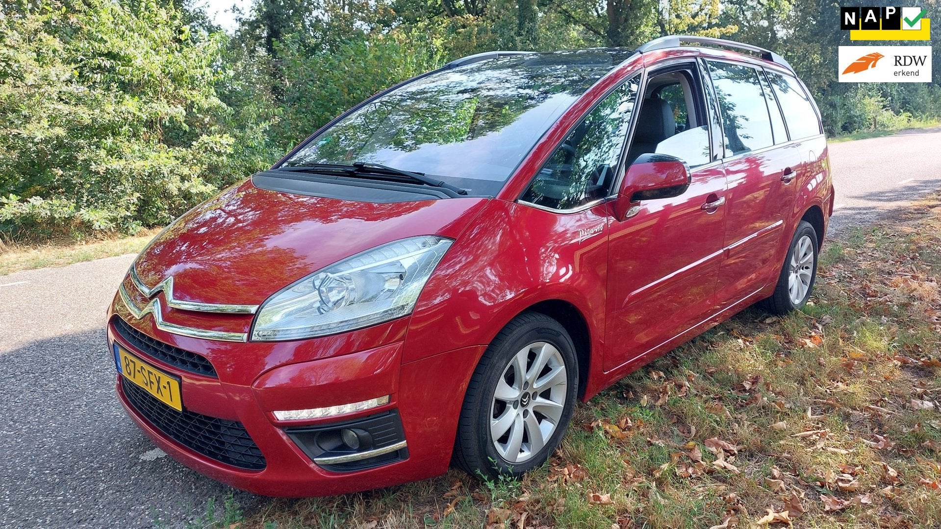 Citroen Grand C4 Picasso 1.6 THP Ligne Business EGS 7P, Auto's, Euro 5, Gebruikt, 7 stoelen, C4 (Grand) Picasso