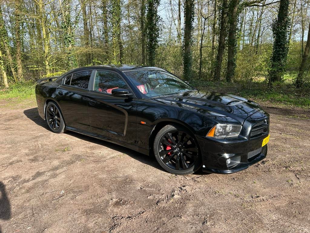 Dodge 2012 Zwart, Auto's, Dodge, Automaat, Achterwielaandrijving, Charger, Zwart