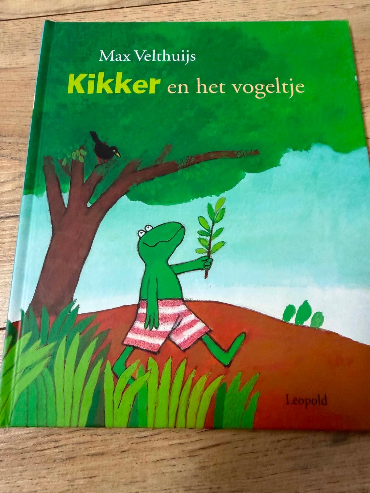 Kikker en het vogeltje - Max Velthuijs, Boeken, Kinderboeken | Kleuters, Ophalen, Fictie algemeen, Jongen of Meisje, Zo goed als nieuw