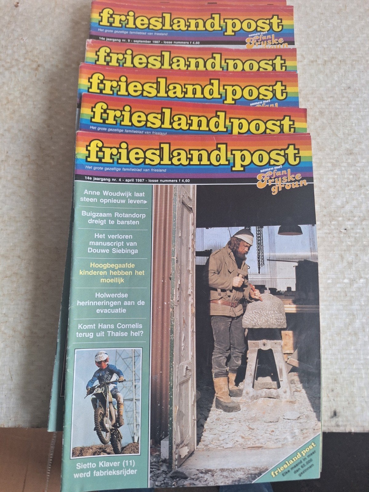 Oude Friesland Post ., Ophalen of Verzenden, Gelezen, Overige typen