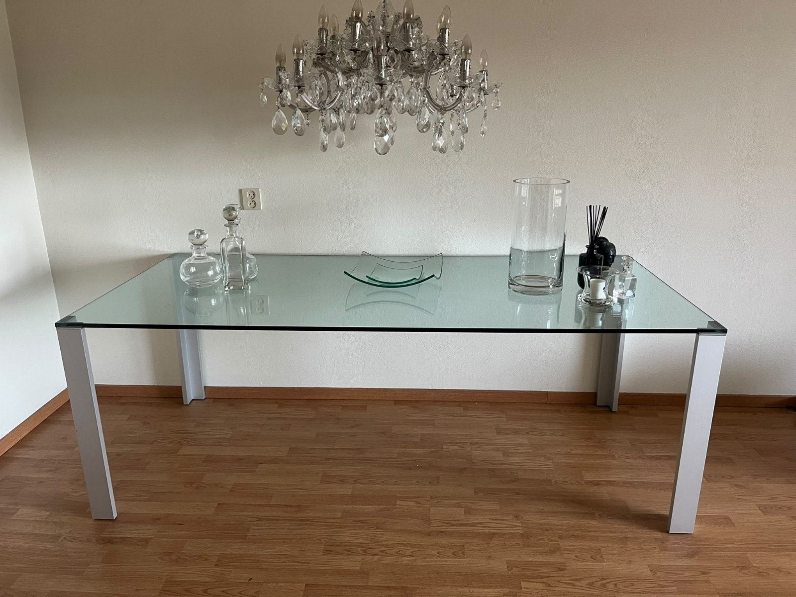 glazen tafel, Ophalen of Verzenden