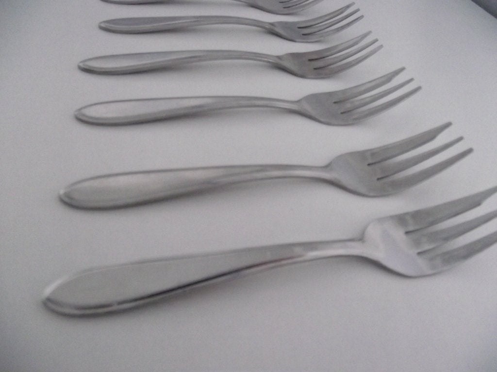 10 RVS puntfilet taartvork 12cm Classique inox Nieuwpoort ps, Antiek en Kunst, Antiek | Bestek, Ophalen of Verzenden