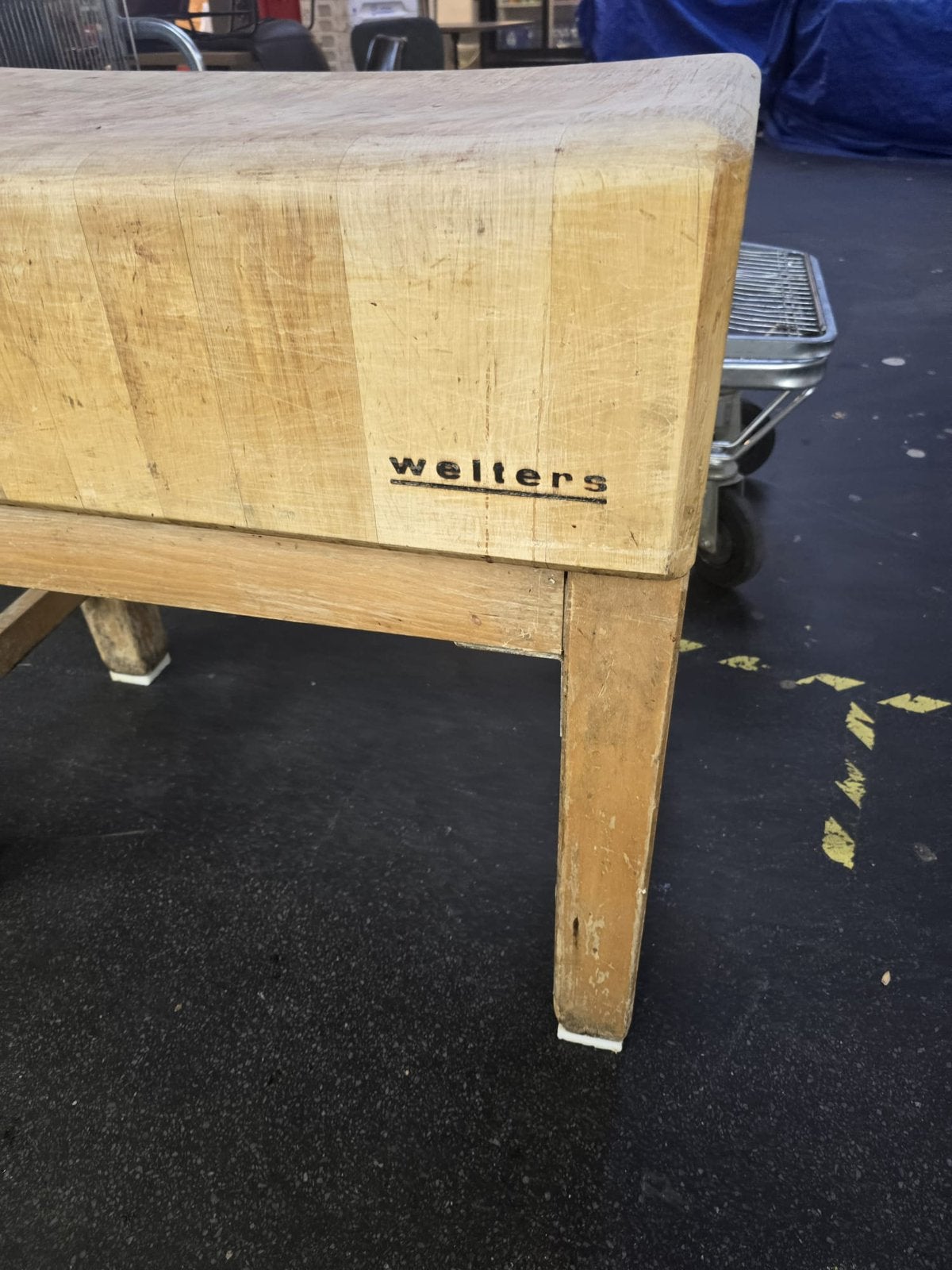 Hakblok Welters – Horeca & Keuken Eiland, Ophalen, Gebruikt, 100 tot 150 cm, 50 tot 75 cm