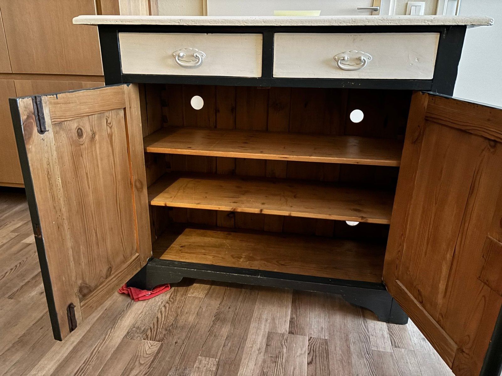 Antiek grenen commode, Antiek en Kunst, Antiek | Meubels | Kasten, Ophalen