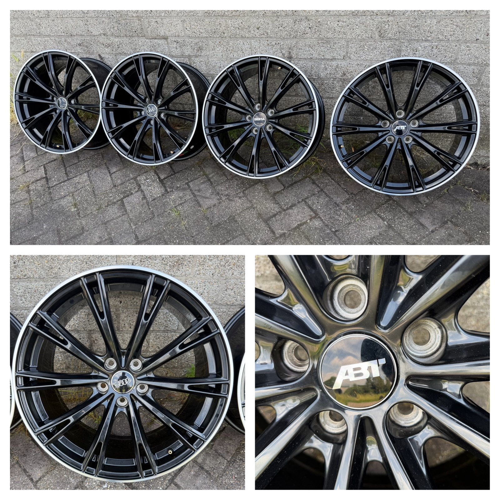 19 inch. ABT look velgen zoals nieuw, 19 inch, Velg(en), Nieuw, Ophalen of Verzenden