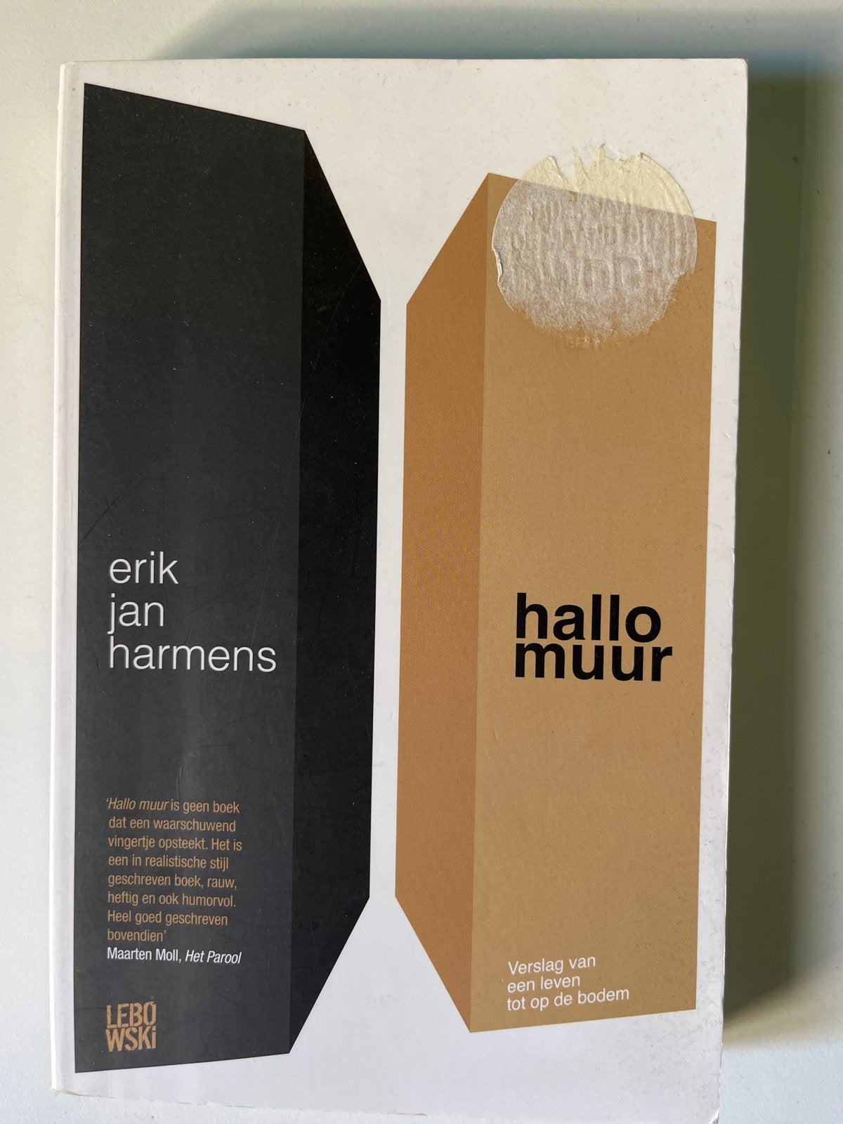 Hallo muur - Erik Jan Harmens (Zo goed als nieuw), Ophalen of Verzenden, Zo goed als nieuw, Nederland