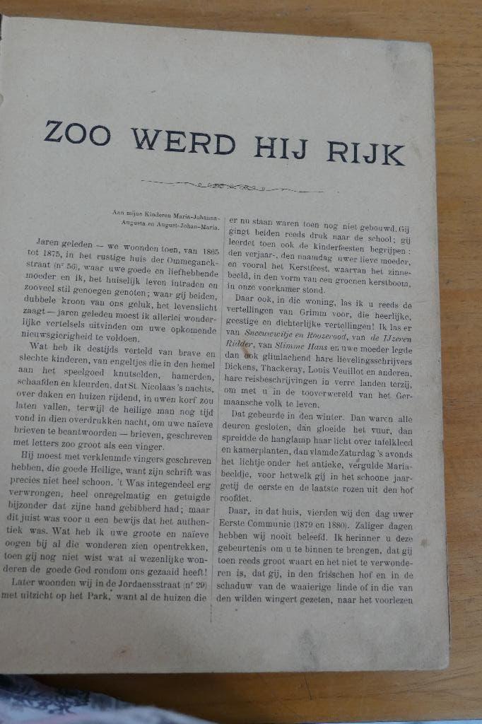 Dr. August Snieders - Zoo werd hij rijk, Ophalen of Verzenden, Dr. August Snieders