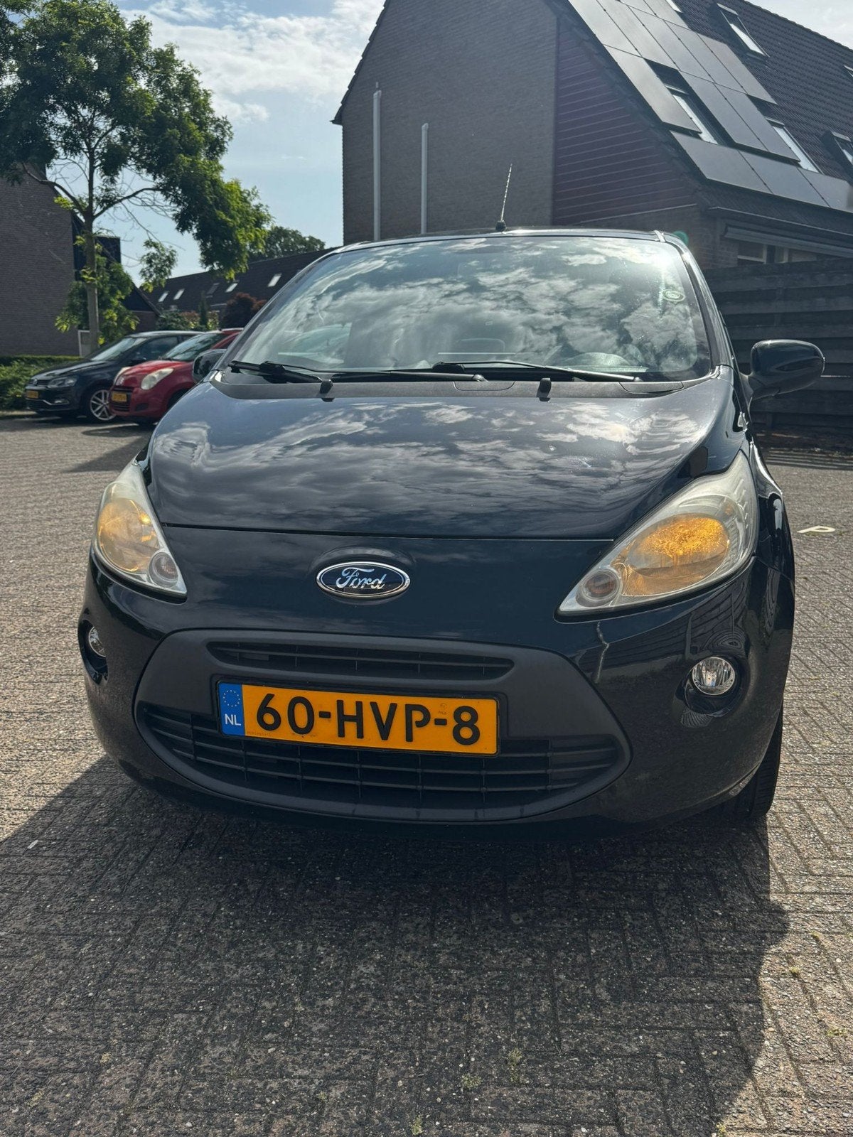 Ford Ka 1.2 51KW 2009 Zwart, Voorwielaandrijving, 1242 cc, 4 cilinders, 4 stoelen