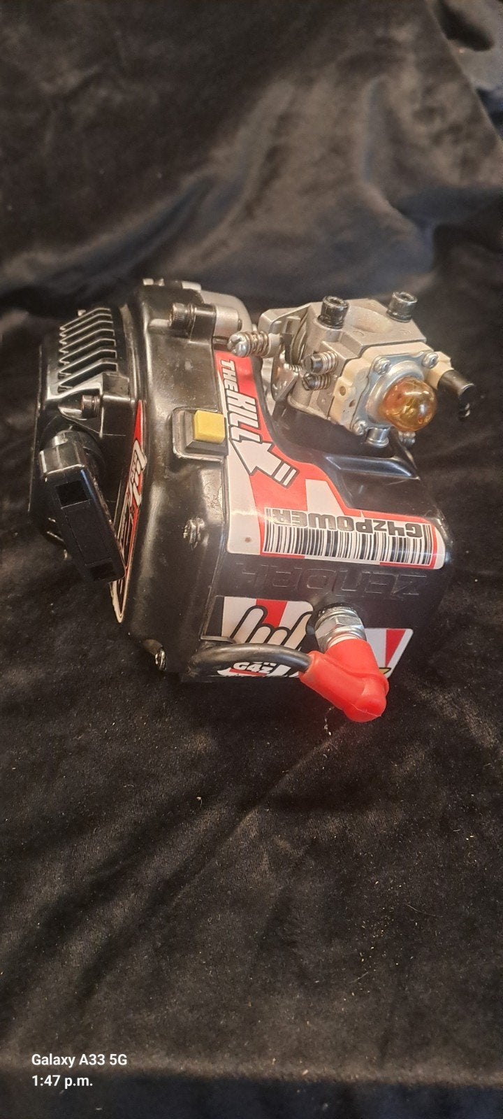 zenoah 29 cc g4z power walbro 990 getuned  voor fg/hpi baja, Ophalen of Verzenden, Auto