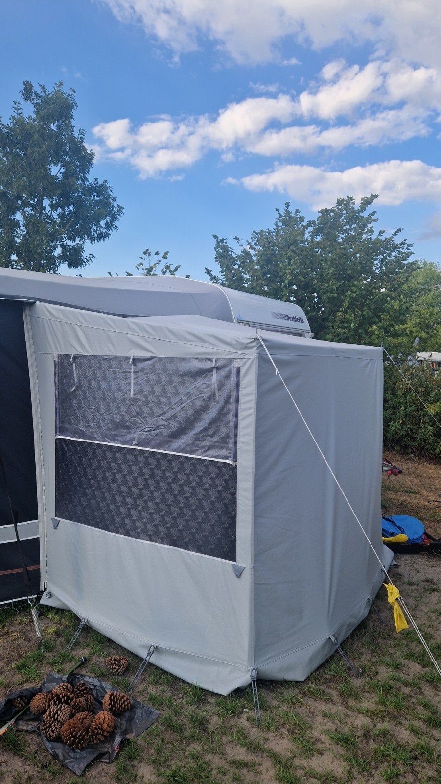 Ten Cate aanbouw voortent en binnentent aanbouw, Caravans en Kamperen, Ophalen, Zo goed als nieuw, Tot en met 2