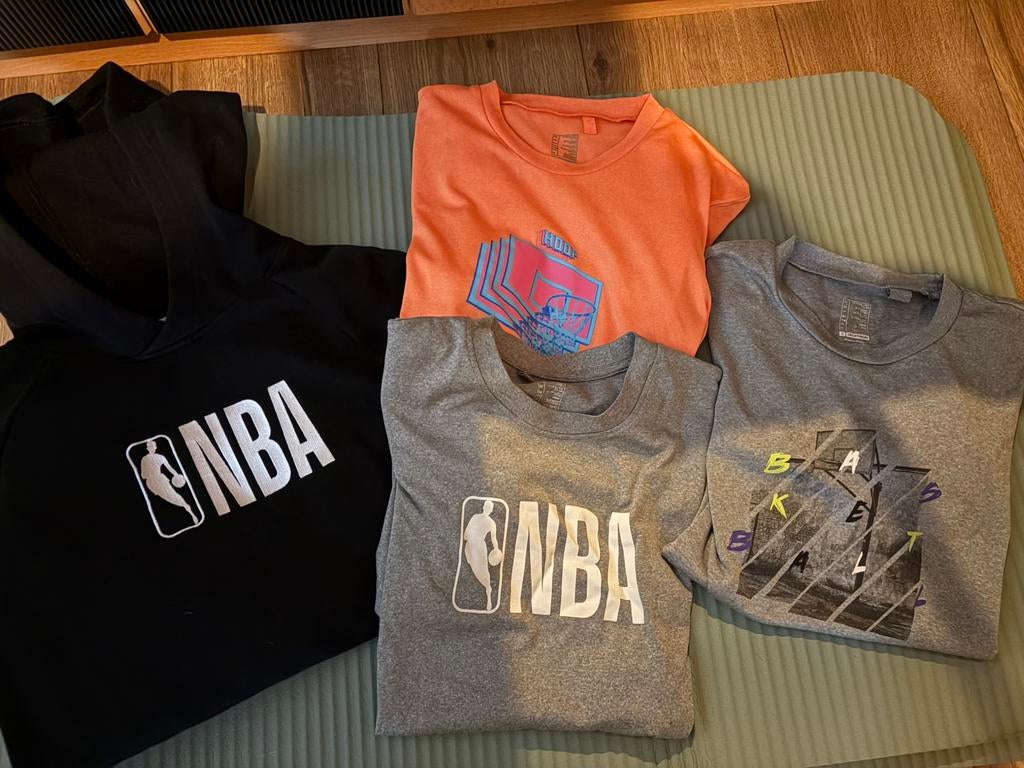 Te koop: nba/basketbal kleding, Ophalen of Verzenden, Zo goed als nieuw, Jongen, Setje