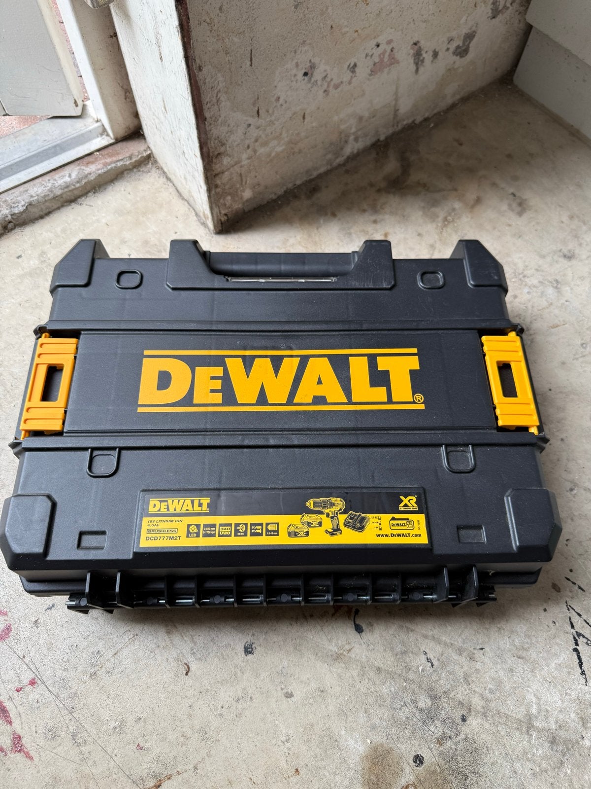Nieuwe DeWalt Tstak koffer voor DCD777M2T boormachine, Ophalen of Verzenden, Nieuw, Overige typen