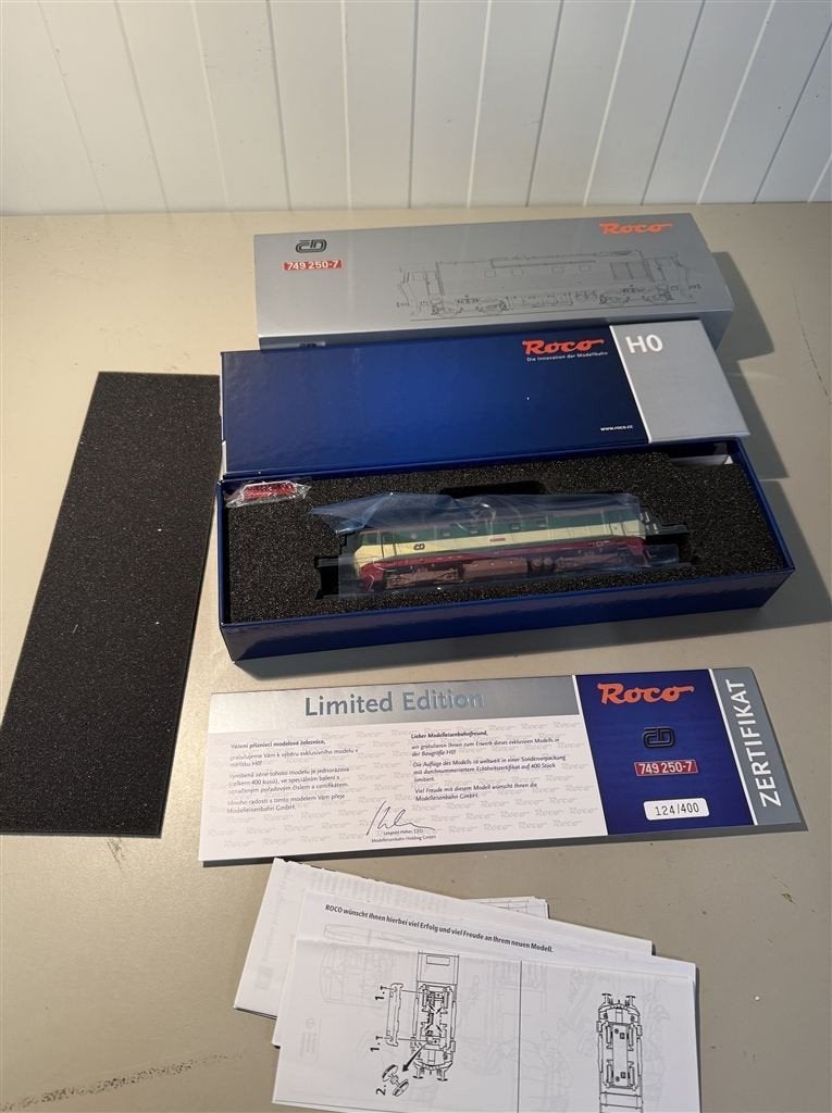 Model trein - Roco 72932 CD 749 250-7 EpV limitid edition, Wisselstroom, Ophalen of Verzenden, Märklin, Nieuw