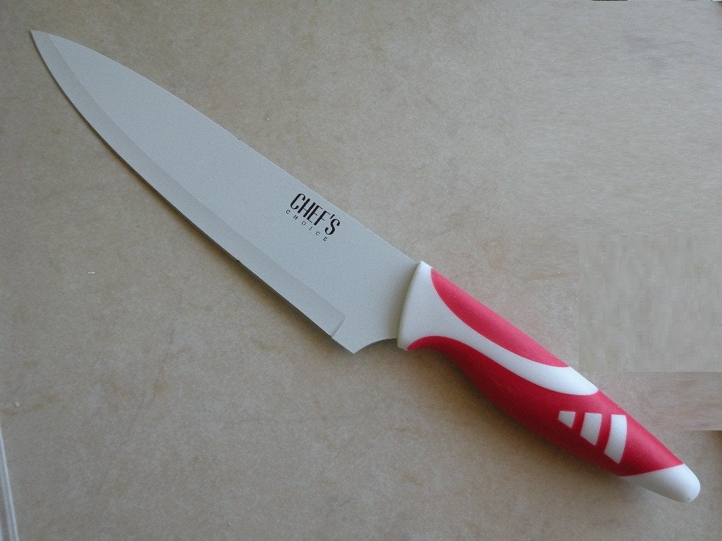 Mes, keramisch, Chef's choice., Ophalen of Verzenden, Zo goed als nieuw, Overige materialen, Los bestek