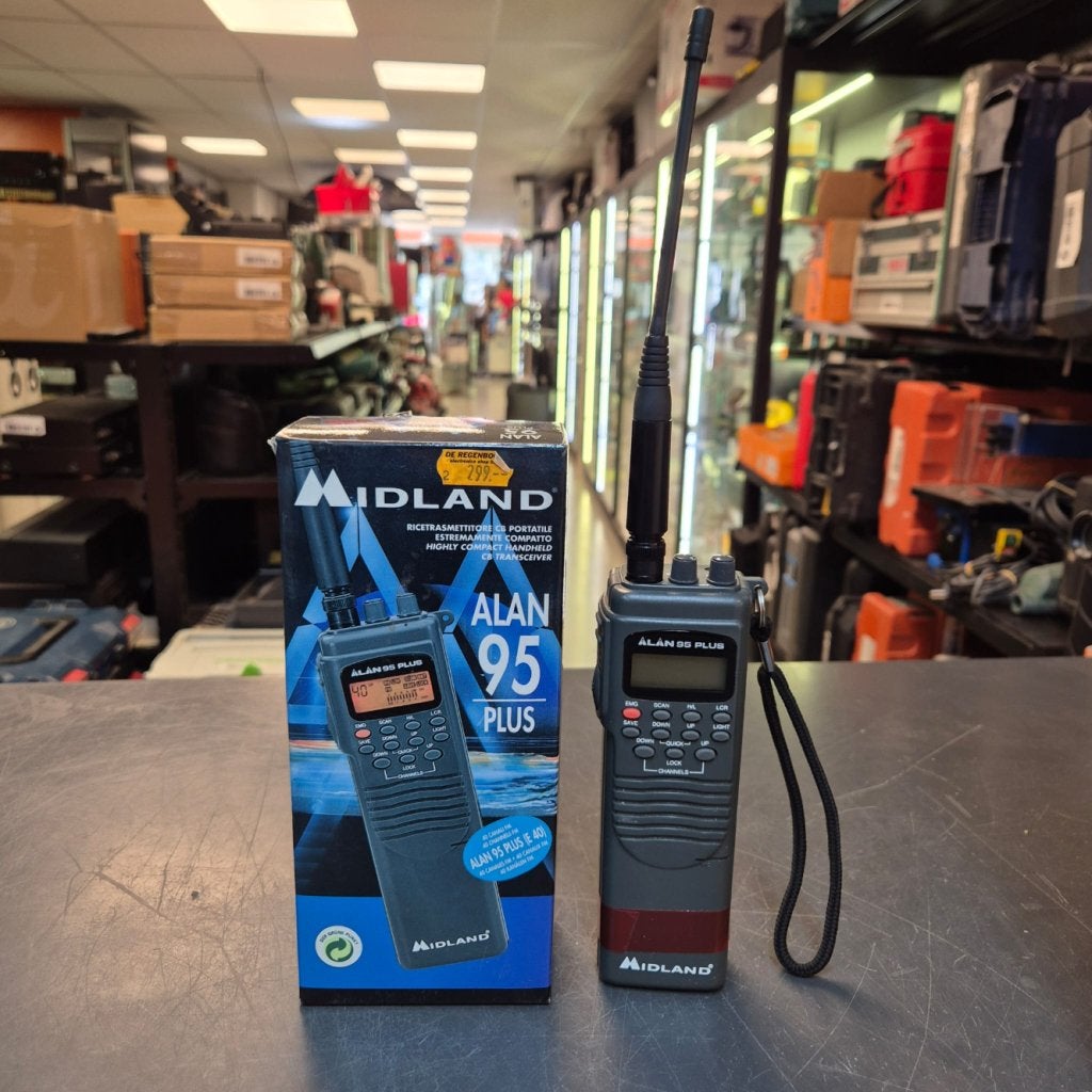 MIDLAND ALAN 95 PLUS AM/FM CB TRANSCEIVER 400 CH, Flex Ltd., Zo goed als nieuw, https://flex.com/contact-us, Nobelstraat 10, 5807 GA Oostrum LB, Limburg, Nederland