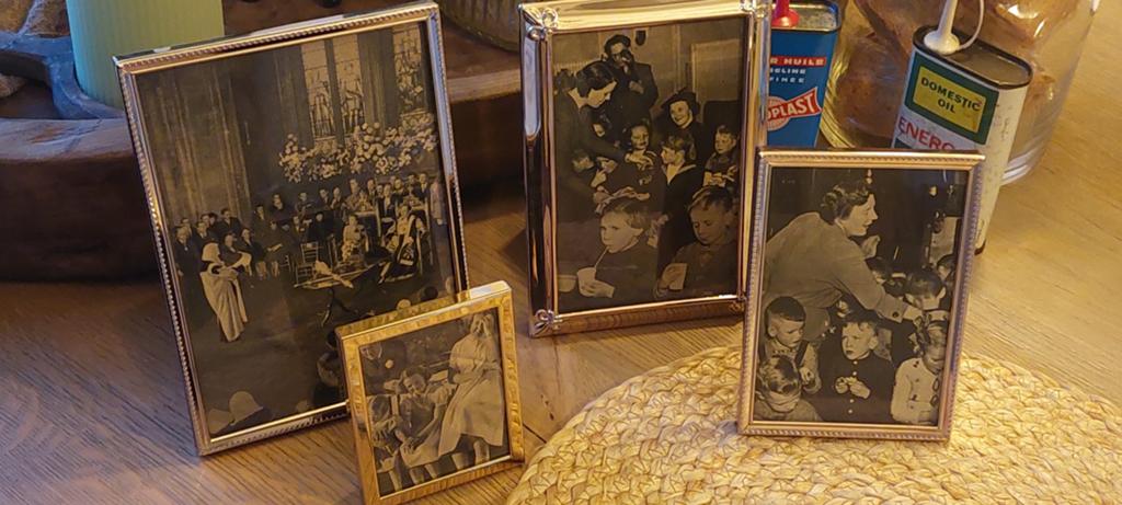 4 VINTAGE FOTOLIJSTJES _ FOTO-LIJSTJE - FOTOLIJST, Antiek en Kunst, Ophalen of Verzenden