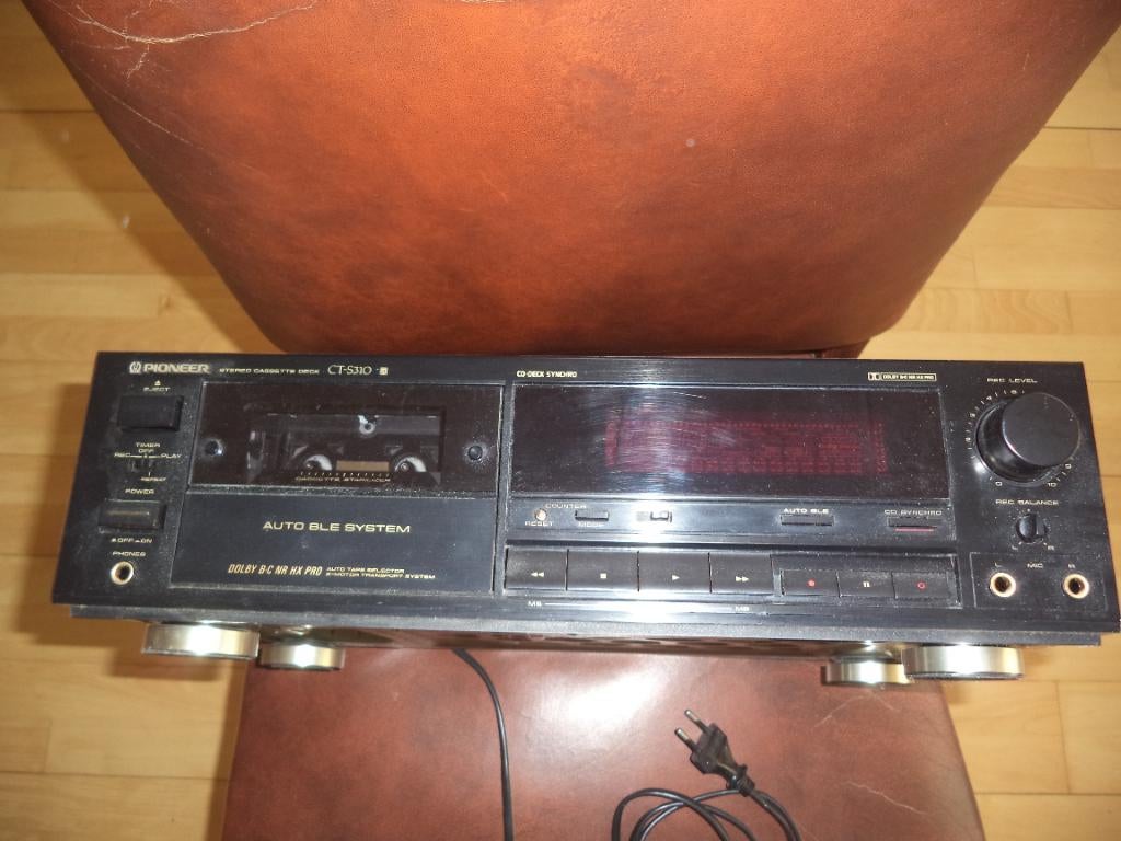 sterio cassette deck pioneer, Audio, Tv en Foto, Cassettedecks, Ophalen of Verzenden, Overige merken
