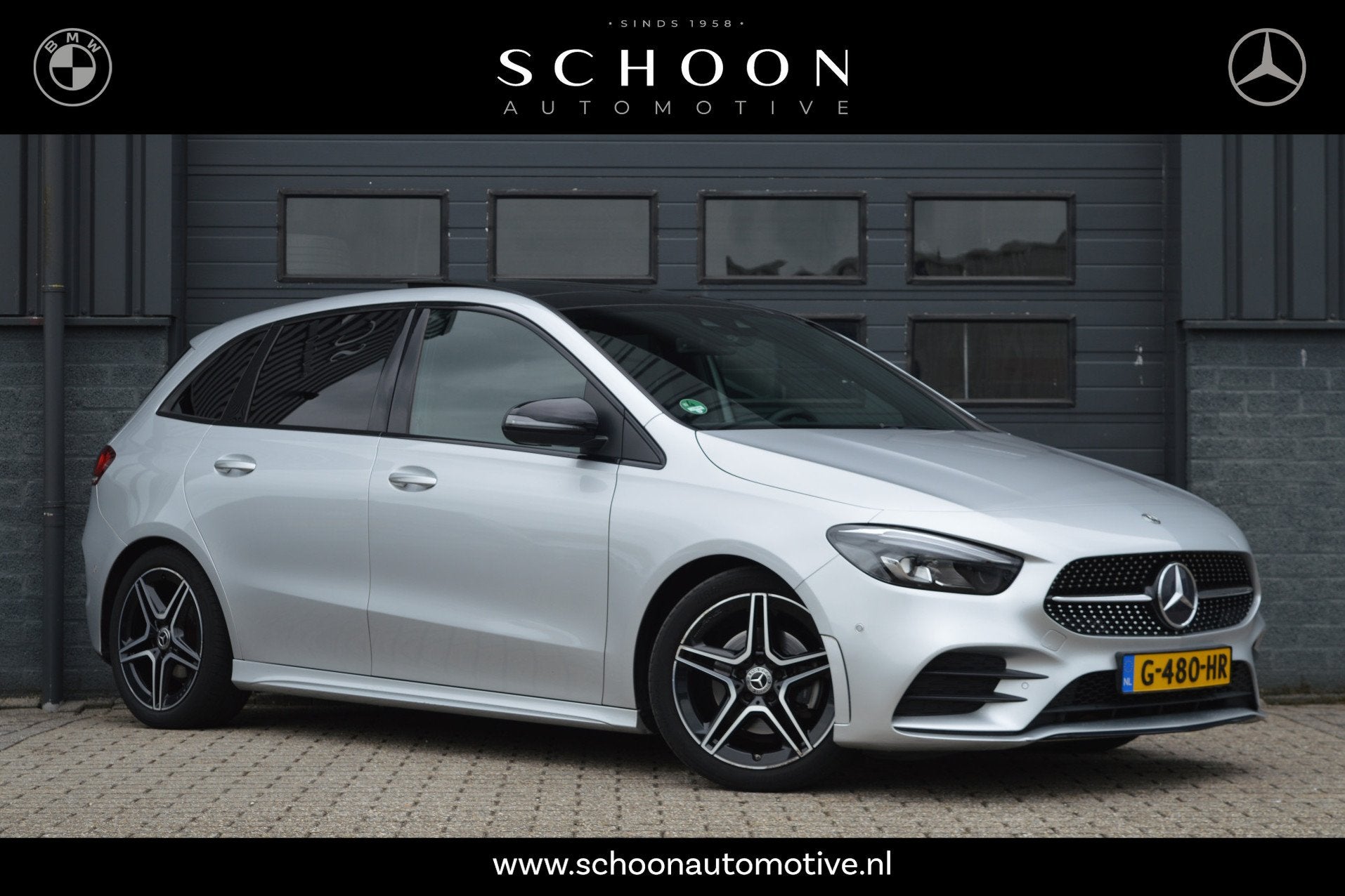 Mercedes-Benz B-Klasse 180 Business Solution AMG | PANO | CA, Auto's, Dealer onderhouden, 136 pk, Gebruikt, 4 cilinders