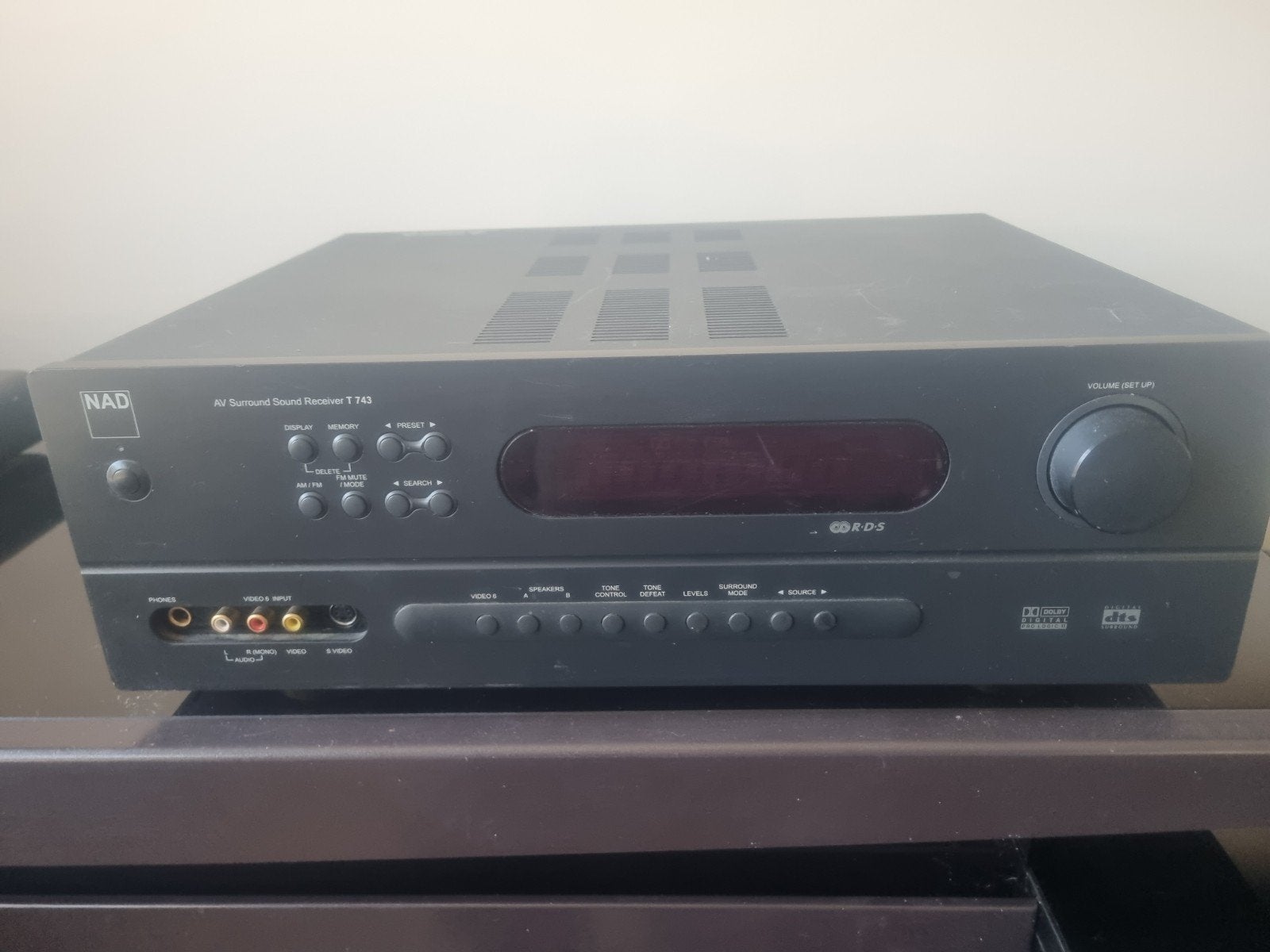 goede NAD T743 13 kilo zware versterker, Ophalen of Verzenden, 60 tot 120 watt, Overige merken