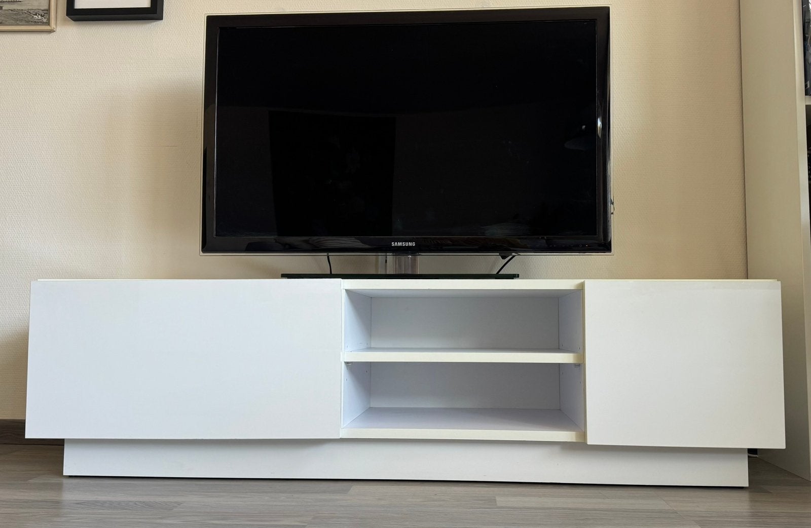 Televisiemeubel, Huis en Inrichting, Kasten | Televisiemeubels, Ophalen, 100 tot 150 cm, Zo goed als nieuw, Minder dan 100 cm