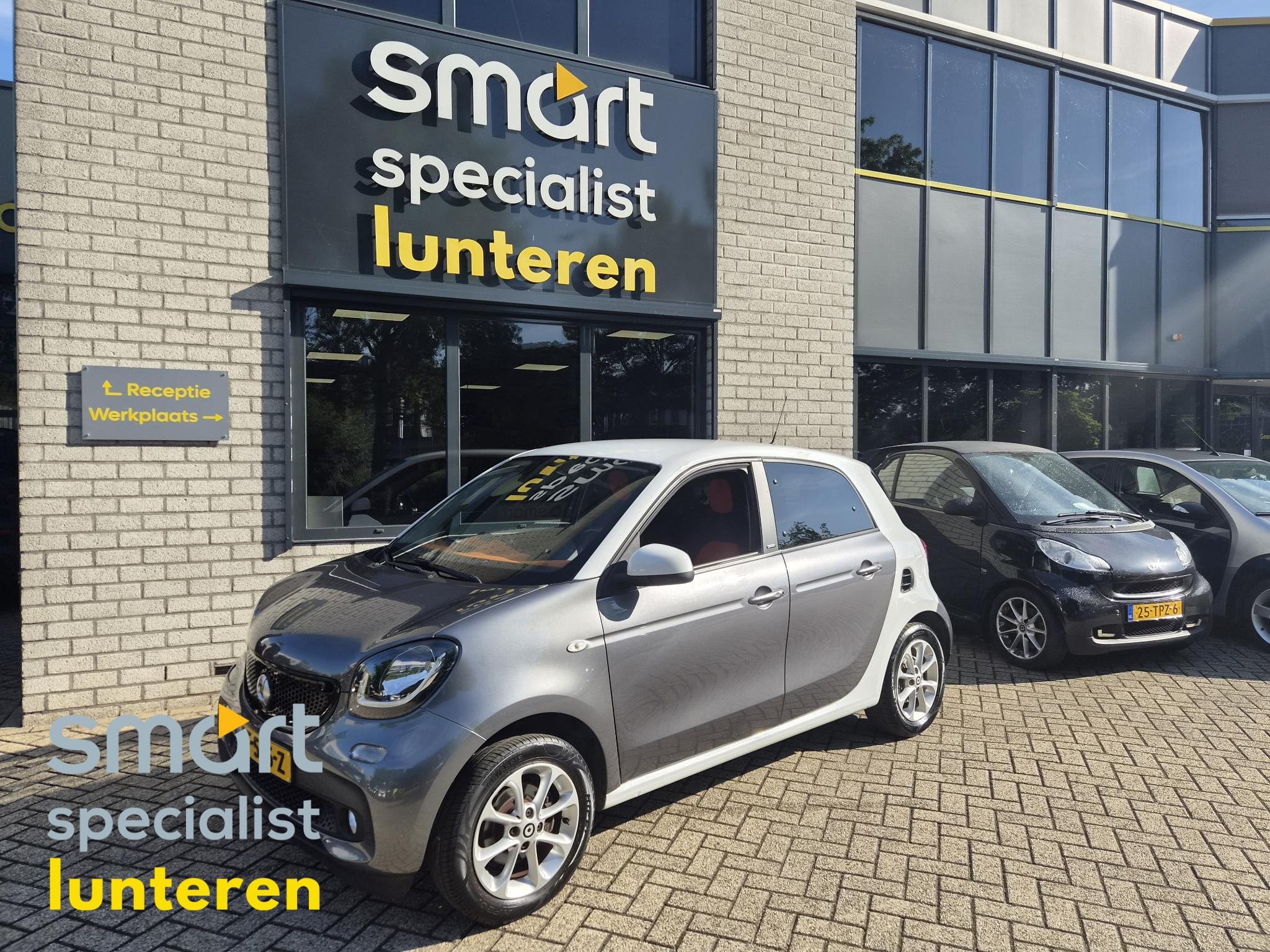 smart forfour 1.0 Passion, Automaat, Gebruikt, 4 stoelen, 905 kg