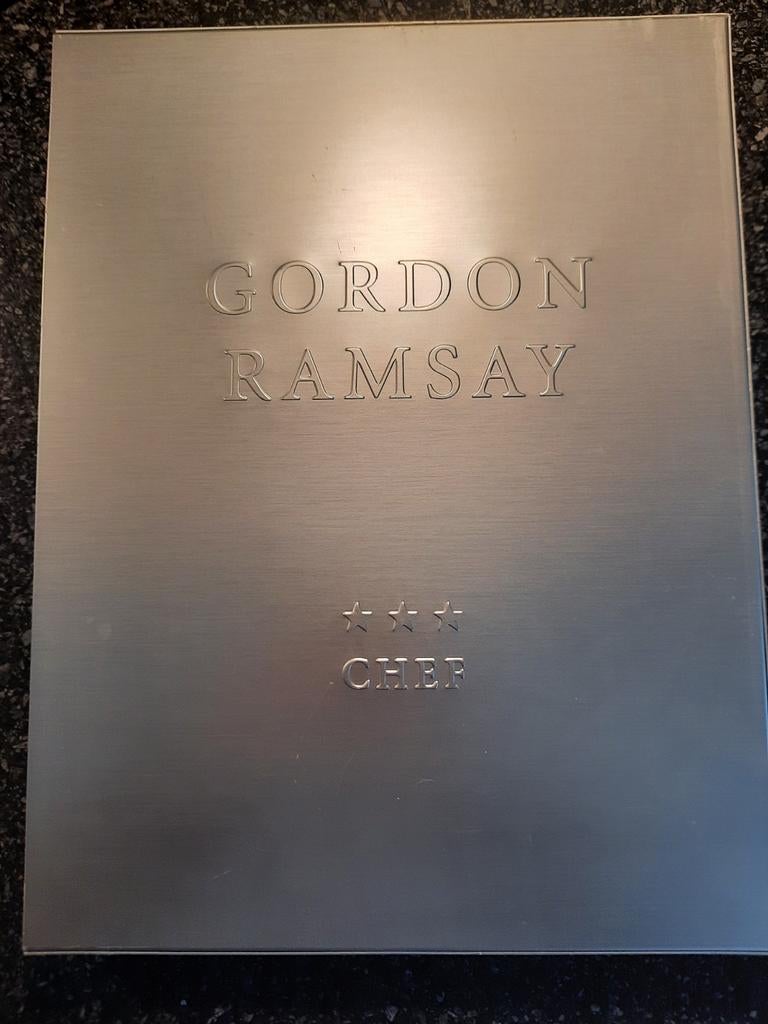 Gordon Ramsay Chef - Gesigneerd exemplaar (493/500), Gordon Ramsay, Overige typen, Ophalen of Verzenden, Zo goed als nieuw