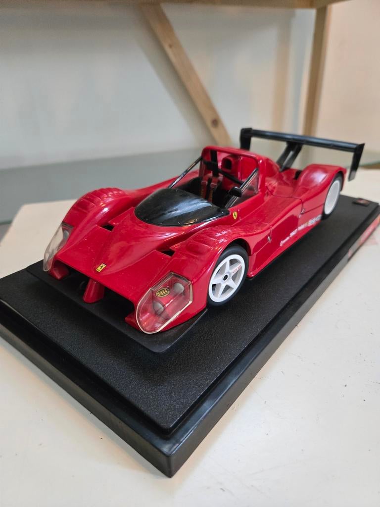 Ferrari 333 rd 1:18 Hotwheels, Verzenden, Zo goed als nieuw, Auto