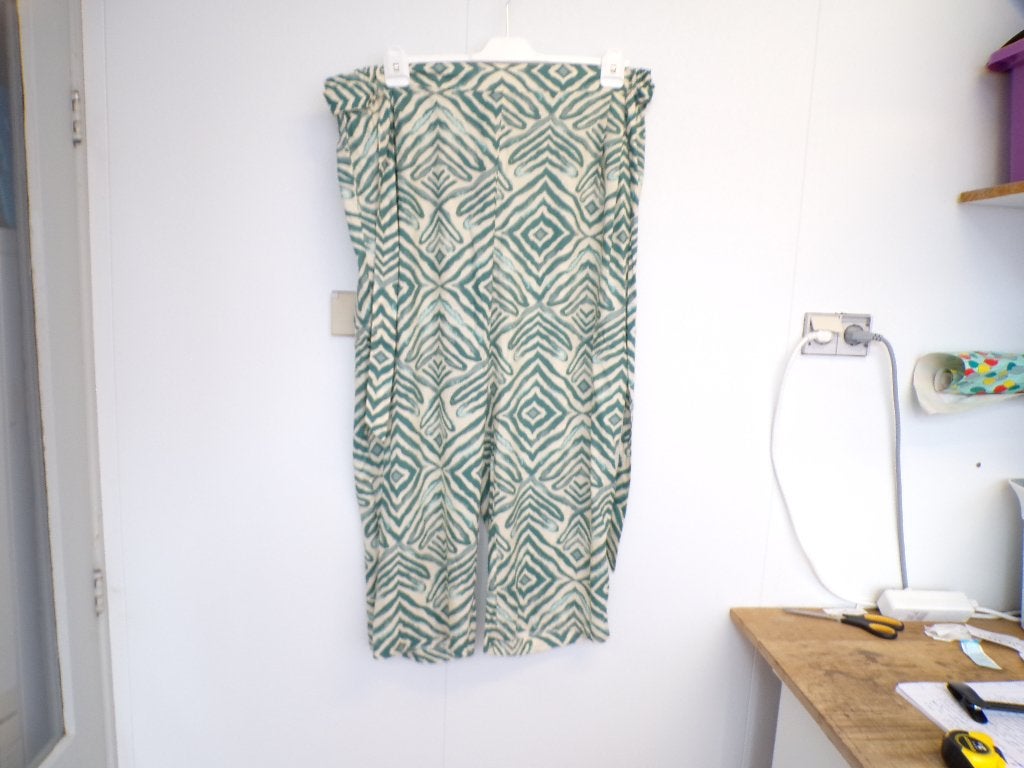 Leuke zomerbroek offwhite/groen Only Carmakoma 52 nieuw!, Kleding | Dames, Grote Maten, Overige kleuren, Nieuw, Ophalen of Verzenden