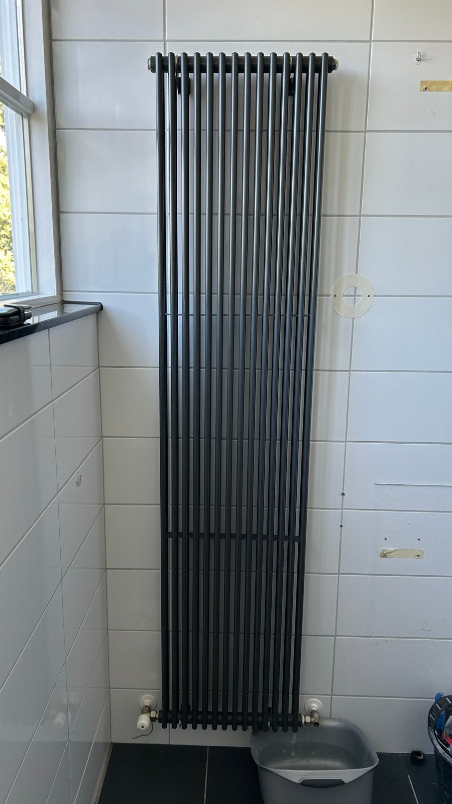 Design radiator 180x40 cm - Modern en efficiënt, Doe-het-zelf en Verbouw, Verwarming en Radiatoren, Ophalen, Gebruikt, Radiator