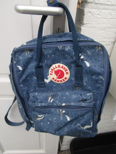 Fjall Raven Kanken rugzak, blauw, 16 liter, Ophalen, Zo goed als nieuw, Overige merken, Waterdicht