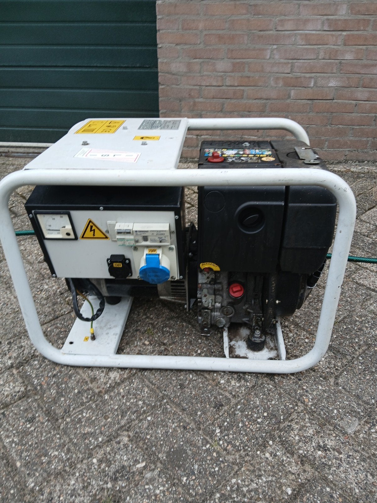 Hatz diesel aggregaat generator, Ophalen, Zo goed als nieuw, Dieselmotor, 1800 rpm of meer