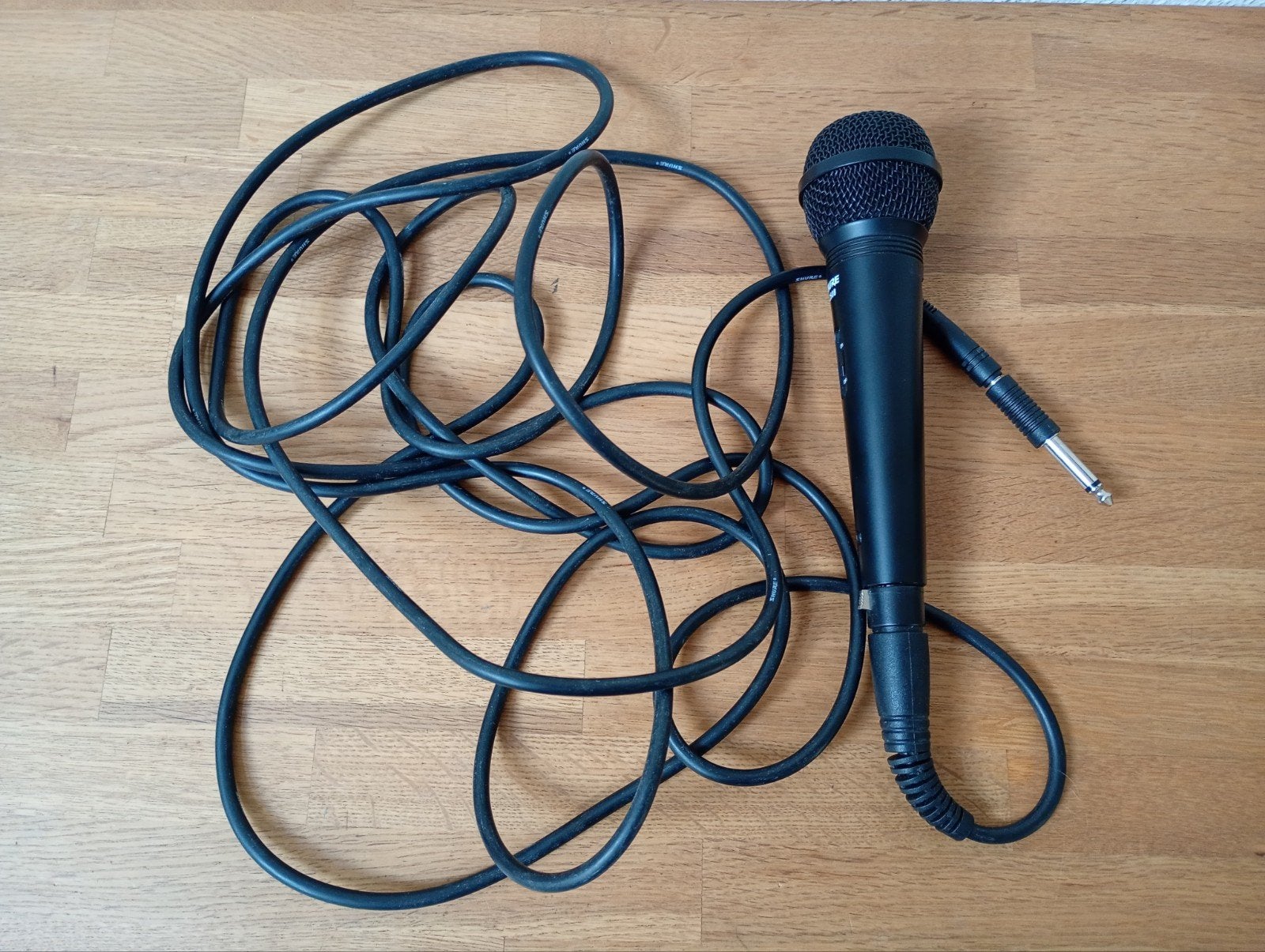 microfoon shure c608, aan te sluiten op bijv versterker, Ophalen of Verzenden, Zangmicrofoon