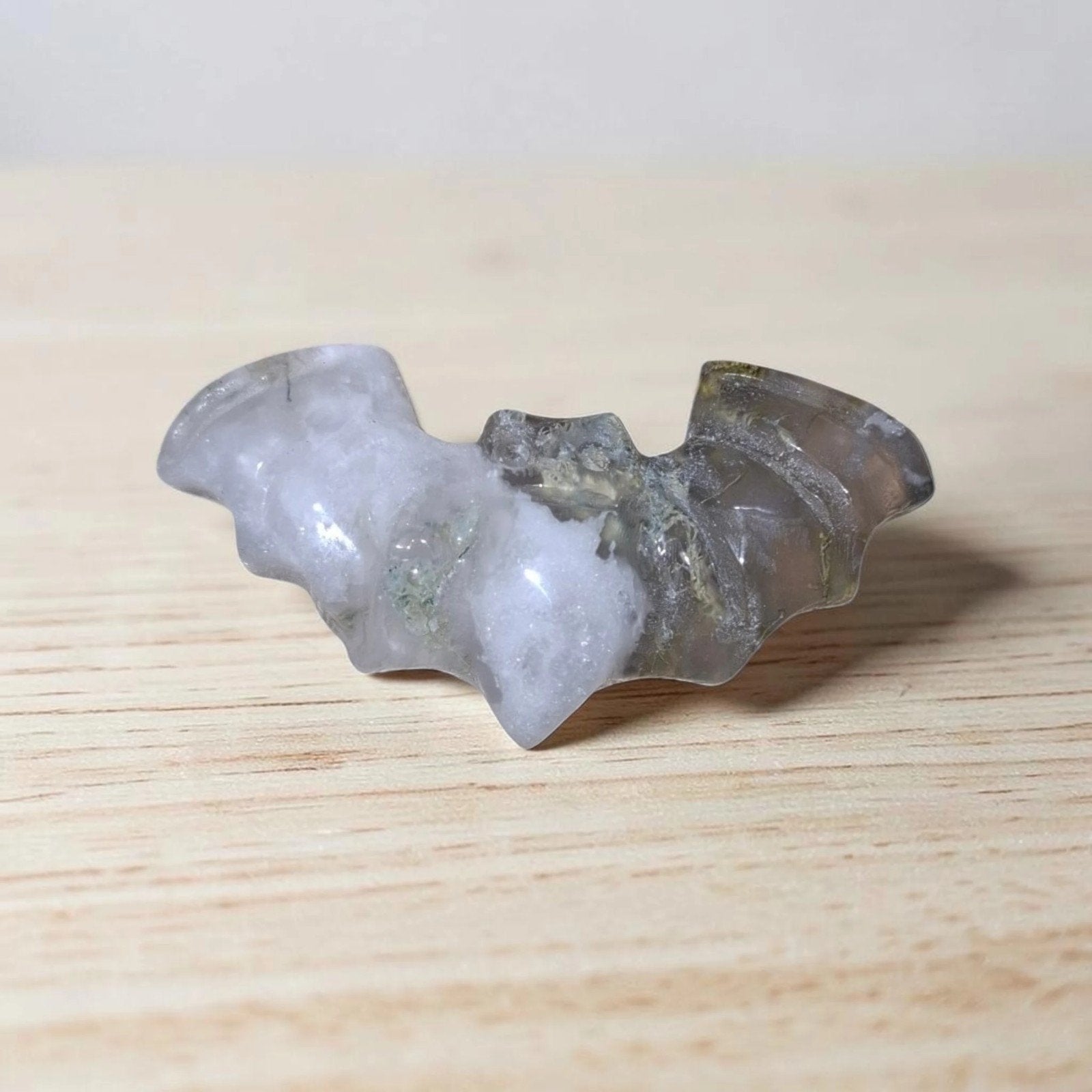 Mosagaat vleermuis, Verzamelen, Ophalen of Verzenden, Mineraal