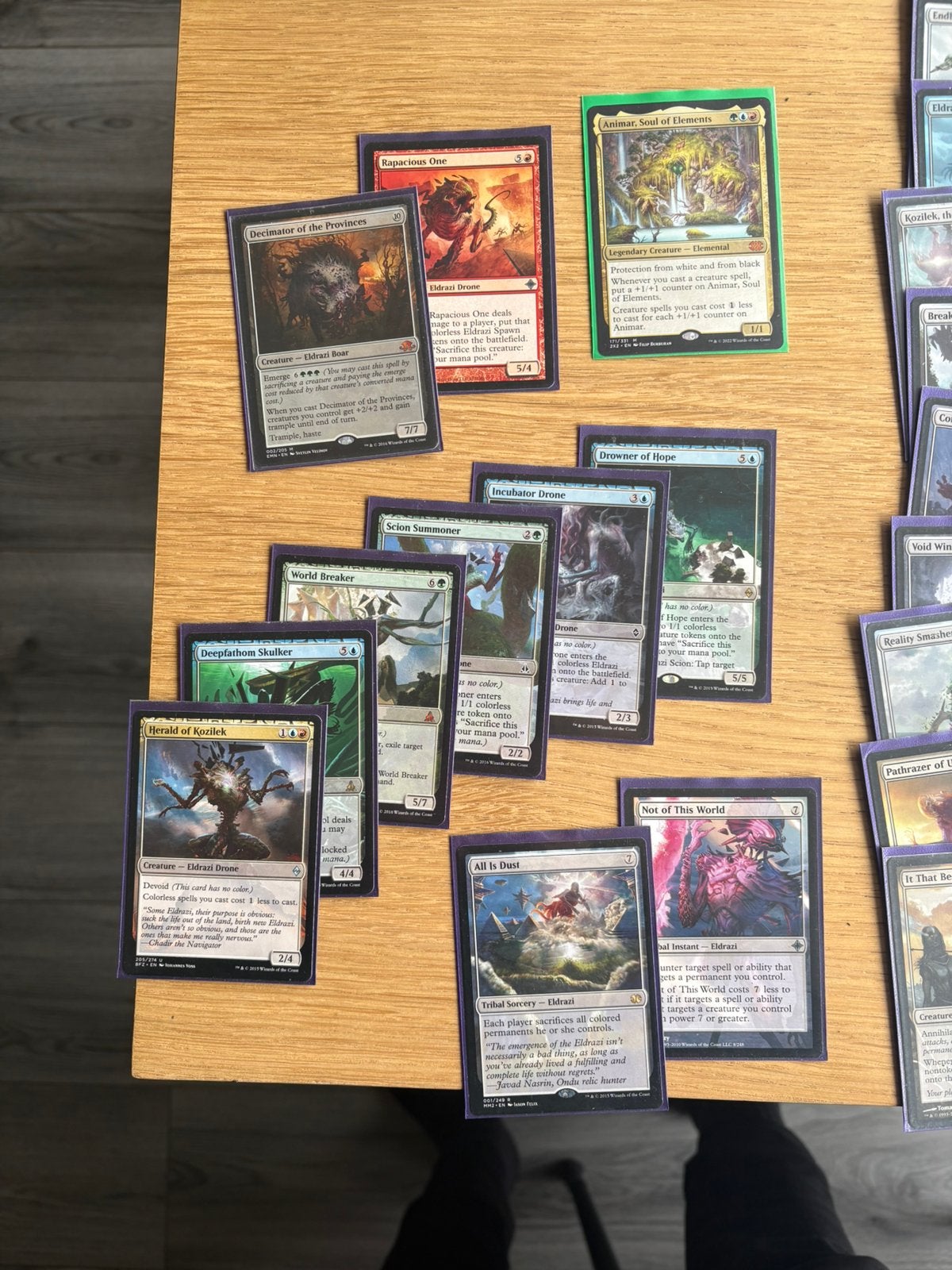 MTG Eldrazi commander deck, Ophalen of Verzenden, Speeldeck