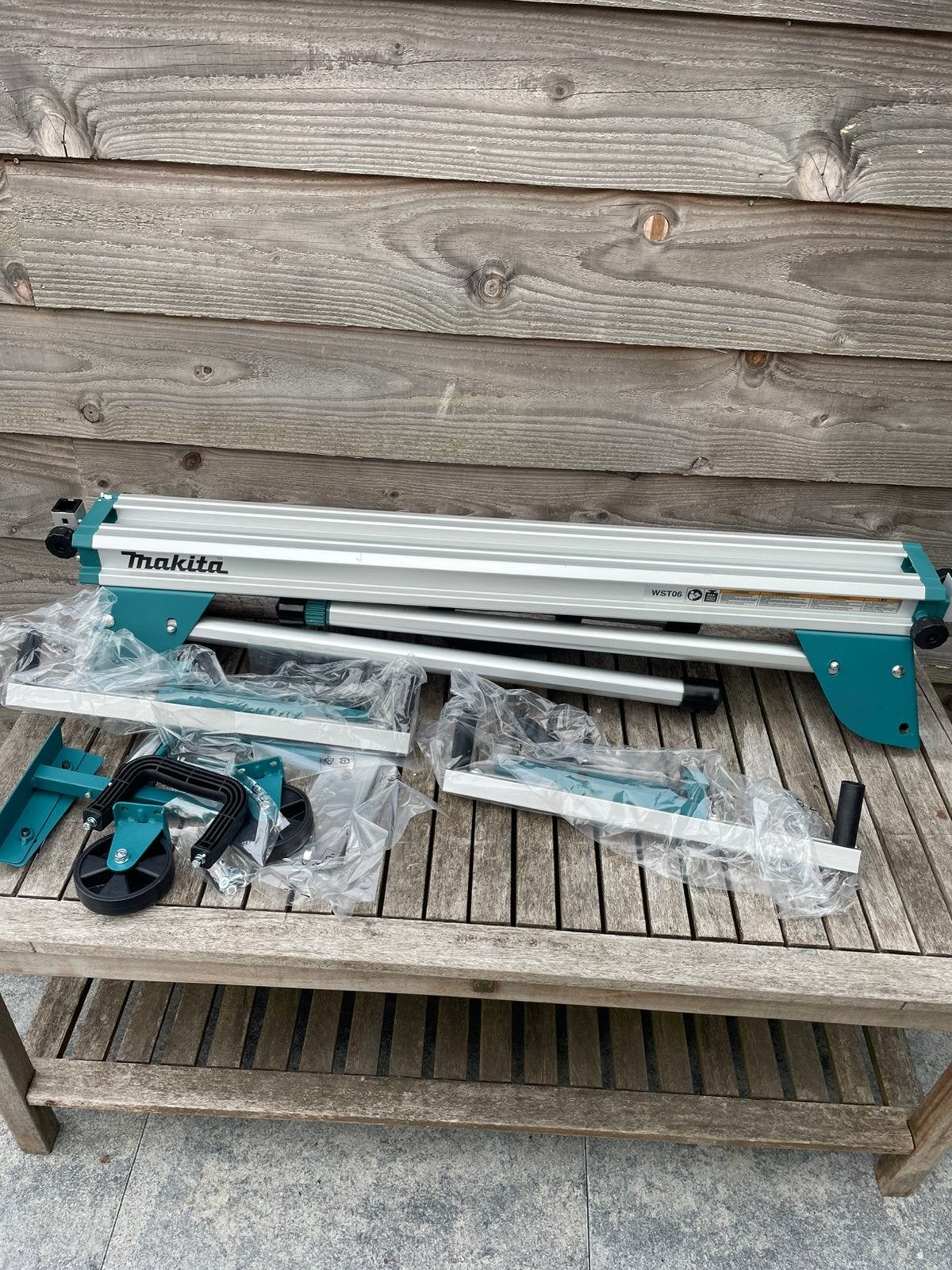 Makita onderstel wst06 voor afkortzaag nieuw, Ophalen, 70 mm of meer, Zo goed als nieuw, Afkortzaag